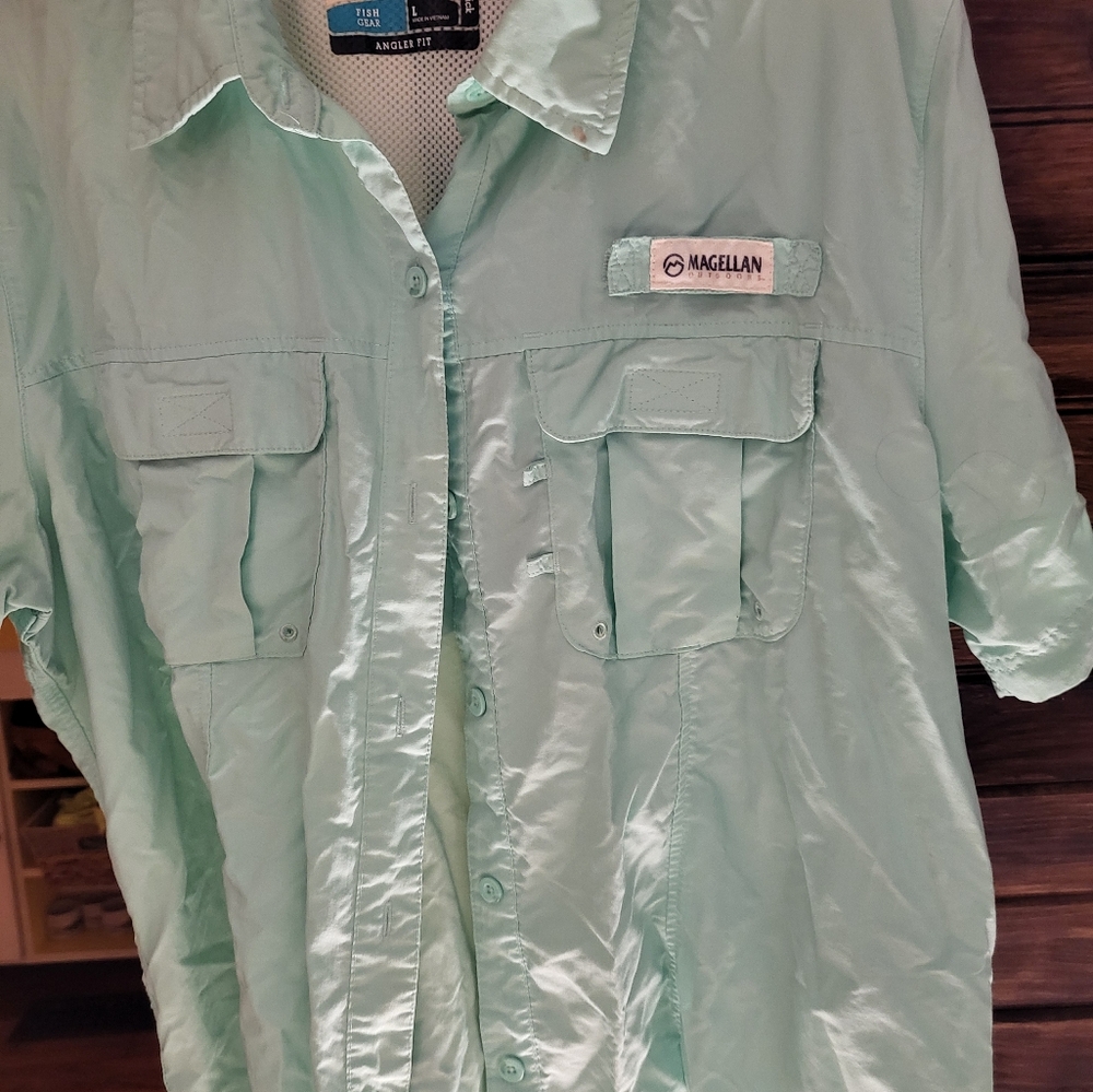Boys Magellan button up shirt